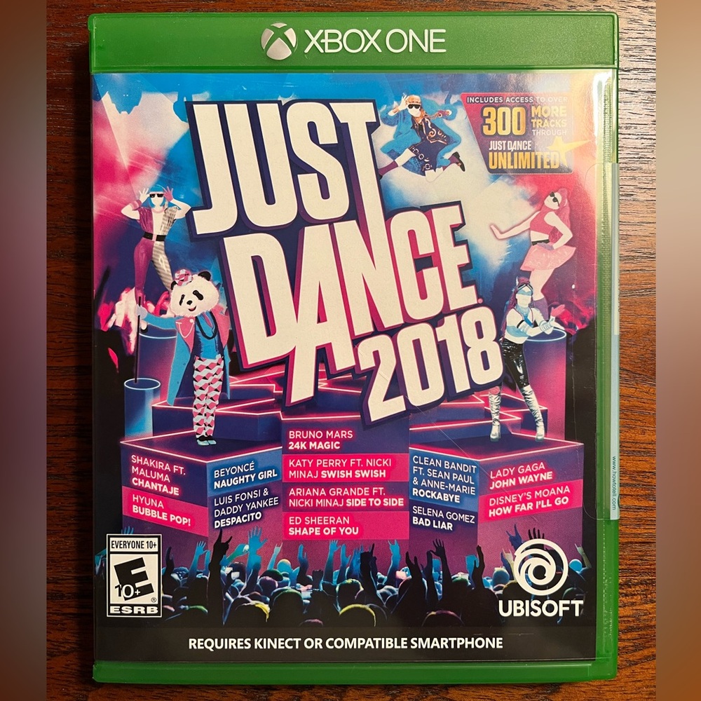Just Dance 2018 for Xbox One unopened